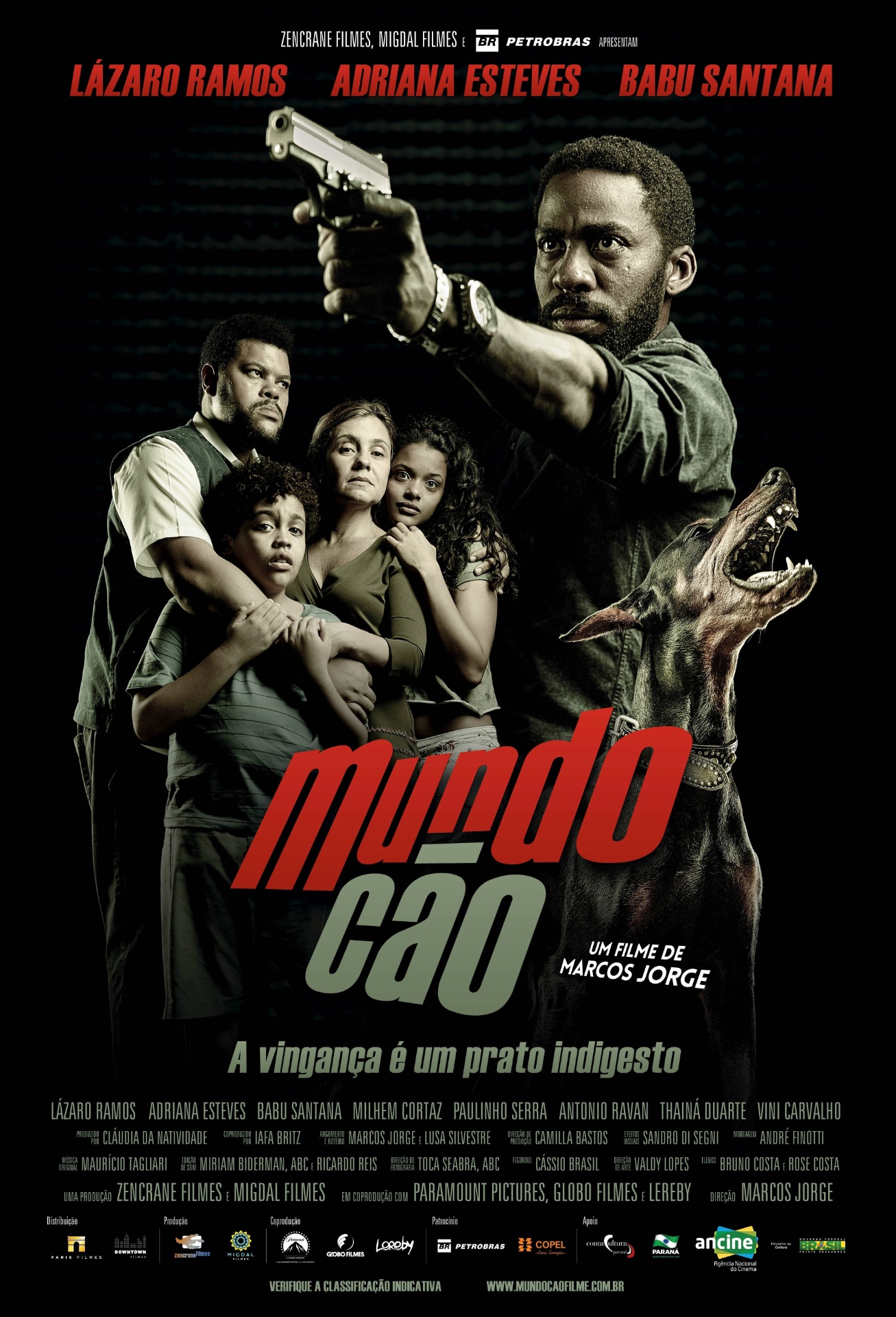 Pôster do filme "Mundo Cão" - Divulgação