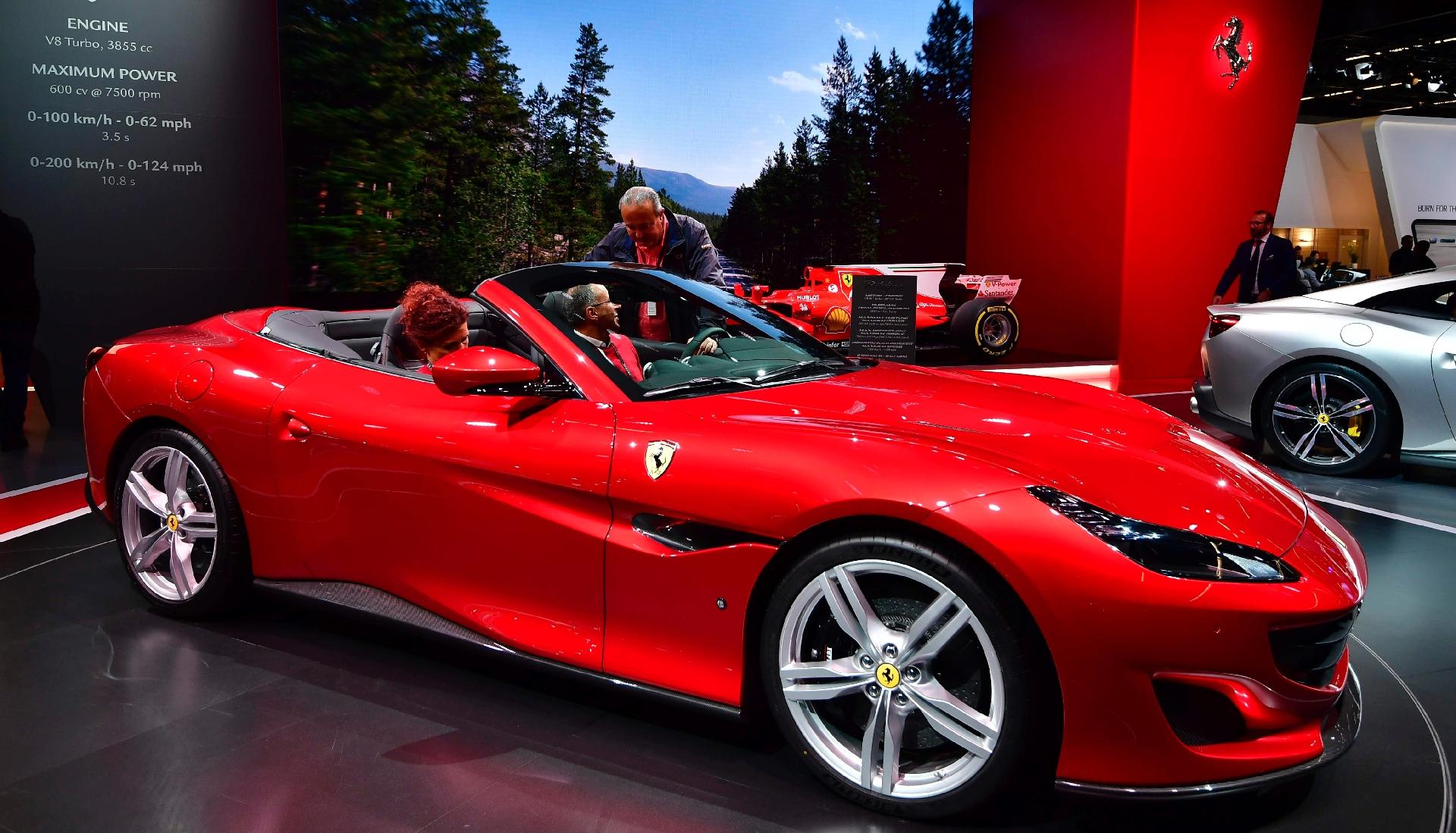 Ferrari Portofino - Tobias Schwarz/AFP Photo