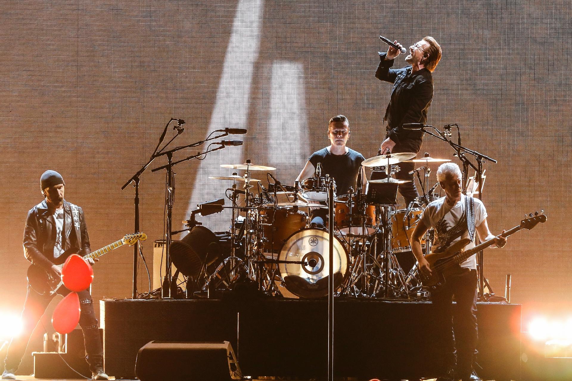 U2 abre turnê brasileira com show no estádio do Morumbi, em São Paulo - Lucas Lima/UOL