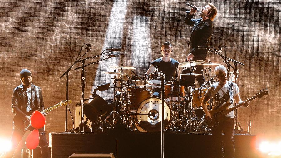 U2 abre turnê brasileira do disco "The Joshua Tree" com show no estádio do Morumbi, em São Paulo - Lucas Lima/UOL