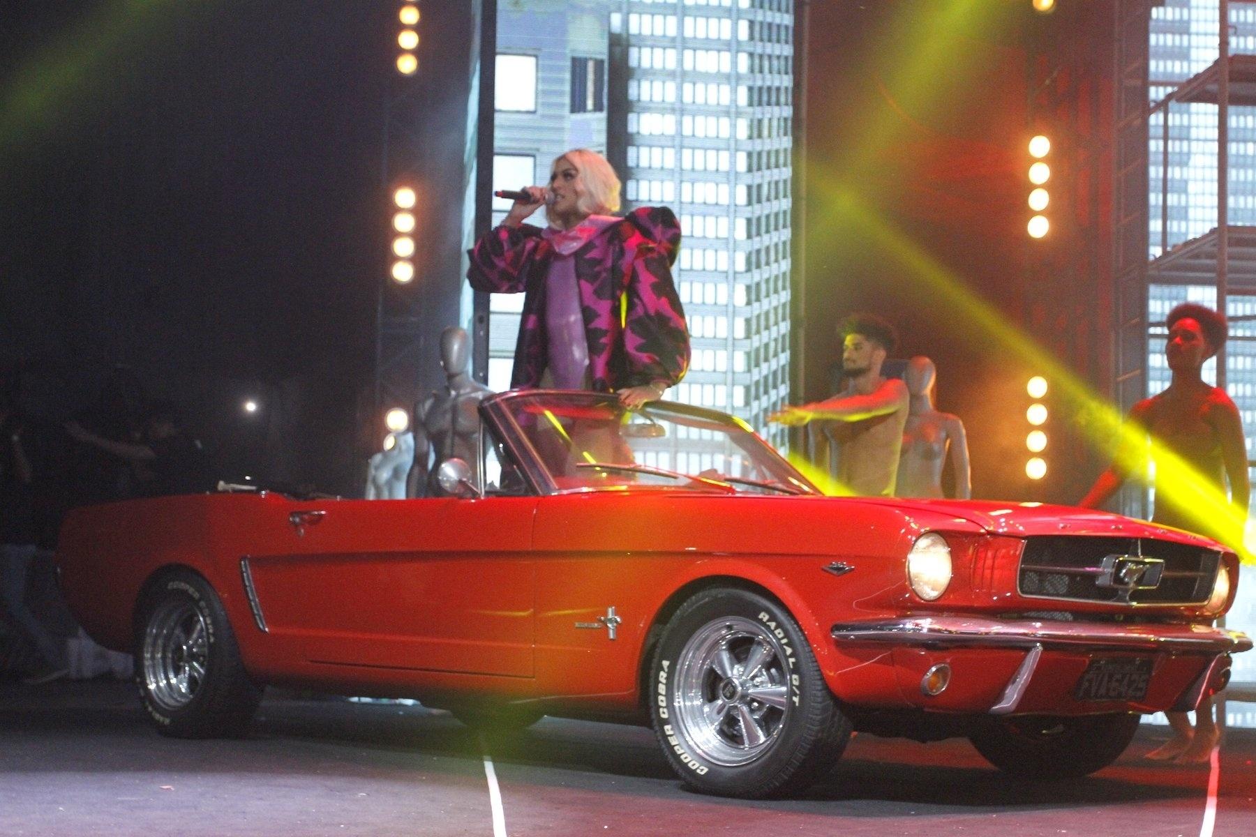 A drag Pabllo Vittar fez um show repleto de coreografias e super sensual no baile Chá da Alice, na Fundição Progresso, no Rio de Janeiro - Thyago Andrade/Brazilnews