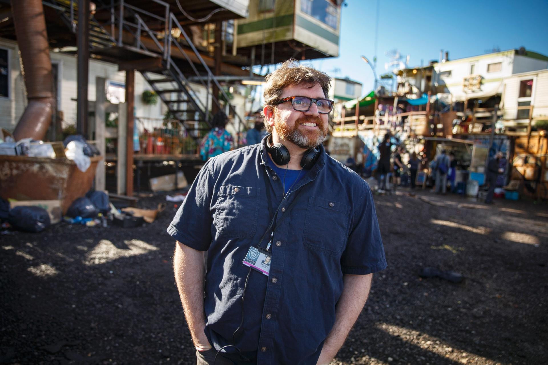 Cenas de bastidores do filme "Jogador Nº 1" - Divulgação