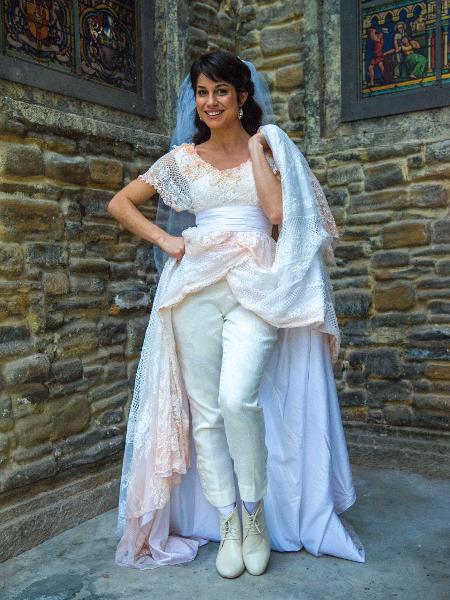 Noiva motoqueira - Globo/ Estevam Avellar - Globo/ Estevam Avellar