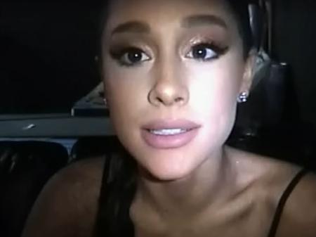 Ariana Grande durante a gravação do clipe de "Dangerous Woman Diaries" - Reprodução