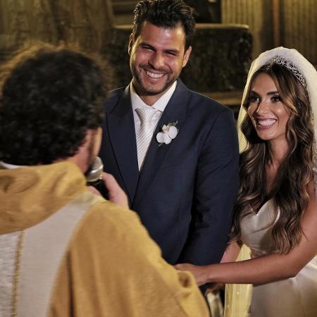 Nicole Bahls e Marcelo Bimbi se casam na Candelária, no Rio - Divulgação - Divulgação