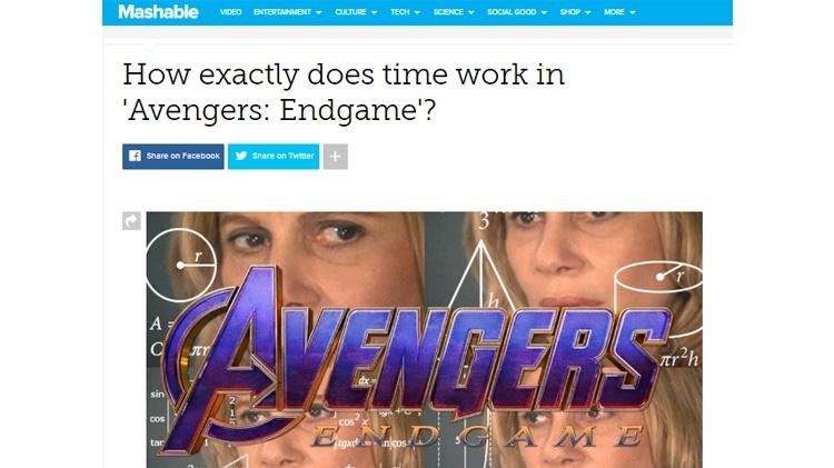 Nazaré confusa no Mashable - Reprodução - Reprodução