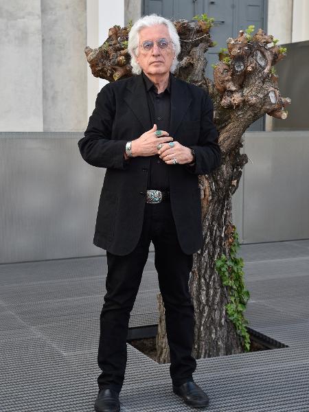 19.04.2018 - Germano Celant em evento em Milão (Itália) - Pietro S. D"Aprano/Getty Images for Prada