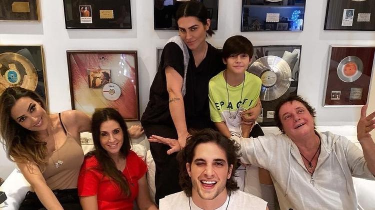 Os irmãos de Cleo por parte do pai, Fábio Júnior - Reprodução/instagram - Reprodução/instagram