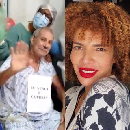 Vanessa da Mata festeja melhora do pai após dias internado com Covid-19 - Reprodução/Instagram