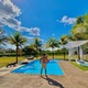 Piscina da mansão do sertanejo Rodolffo, do "BBB 21", em Goiânia - Reprodução / Instagram