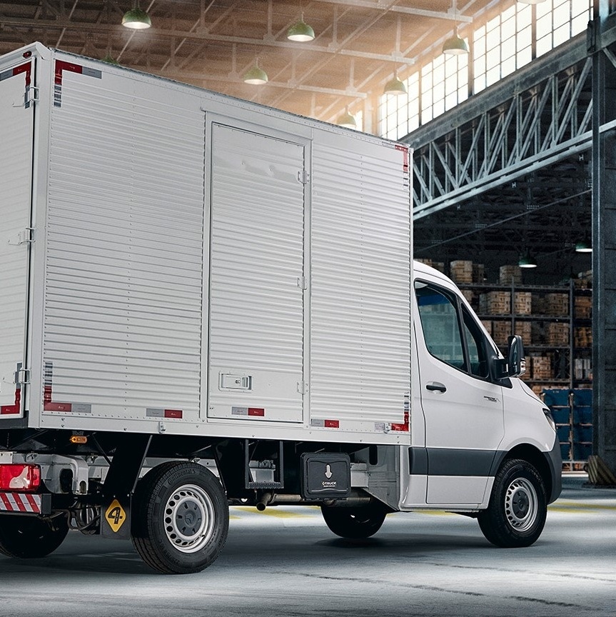 Caminhões brasileiros Mercedes Sprinter - Brazilian Delivery Truck