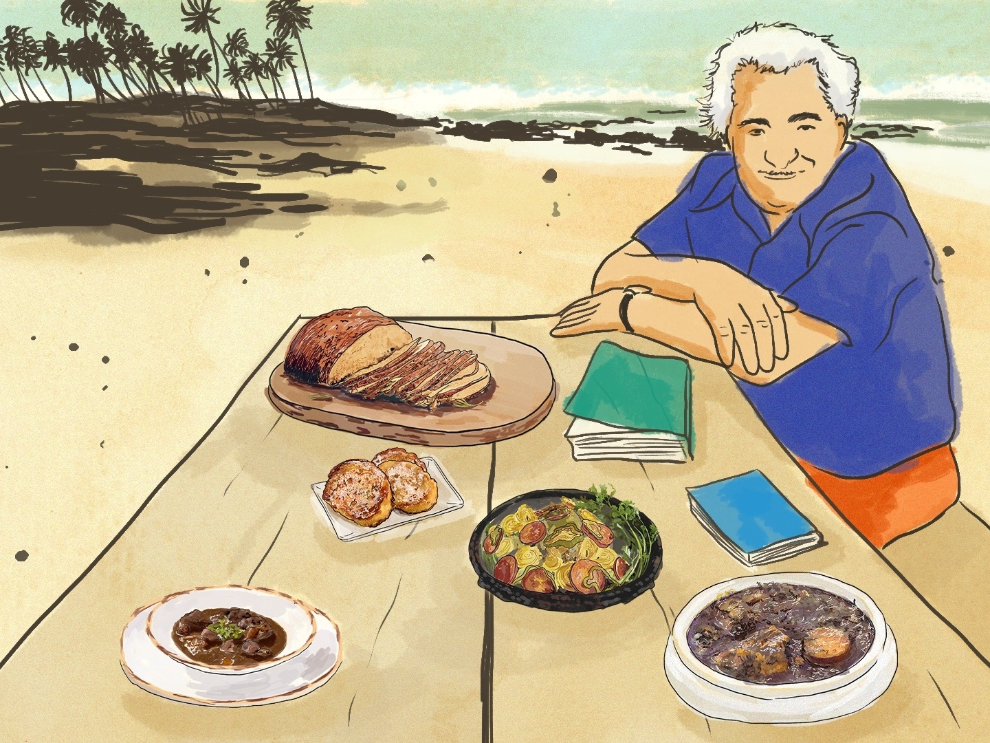 O apetite de Jorge Amado era parte importante dele e das personagens dos seus romances