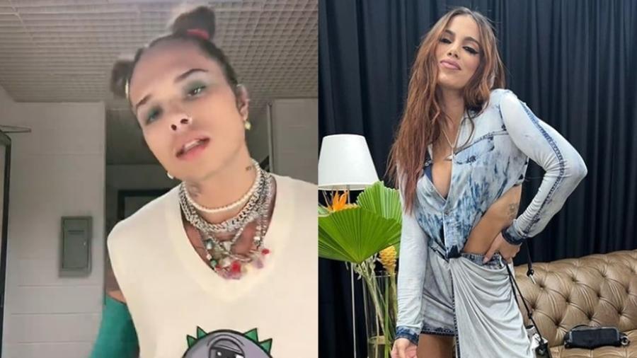 Anitta defende Vitão após críticas a penteado do cantor - Reprodução/Instagram