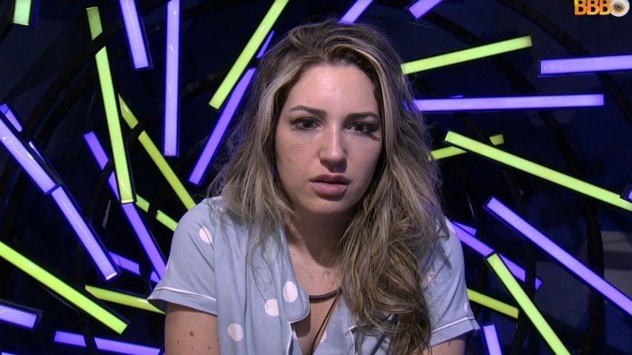 Amanda conta estratégia de jogo no confessionário - Reprodução/Globoplay