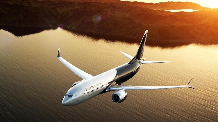 Avião da Boeing Business Jets