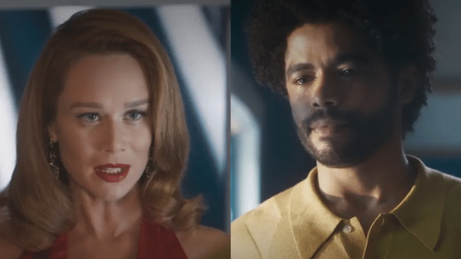 Gilda (Mariana Ximenes) e Orlando (Diogo Almeida) em Amor Perfeito - Reprodução/TV Globo