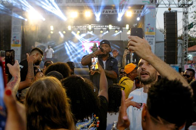 Edi Rock se apresentou na Virada Cultural de 2024