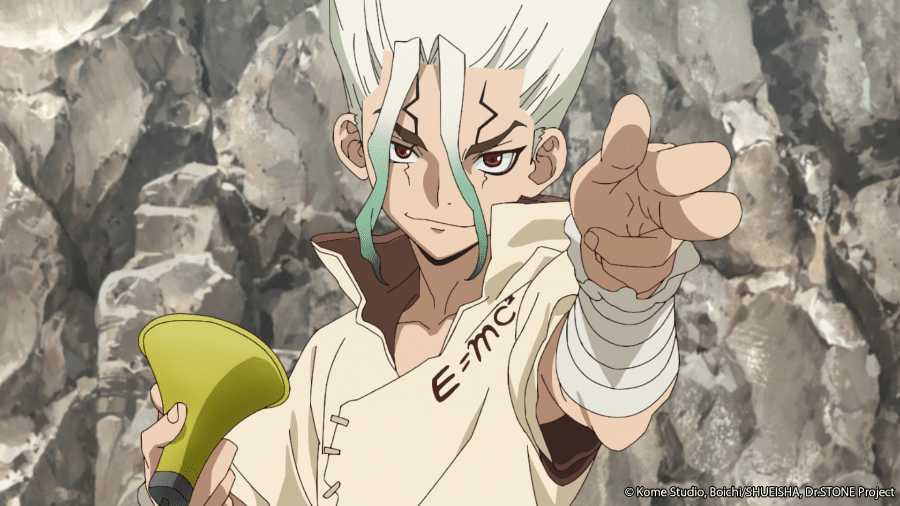 Anime "Dr. Stone" - Divulgação/TMS