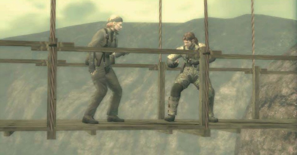A história de "MGS3: Snake Eater" voltou no tempo para a década de 60 e mostrou as origens de Naked Snake, que se tornaria Big Boss - Divulgação