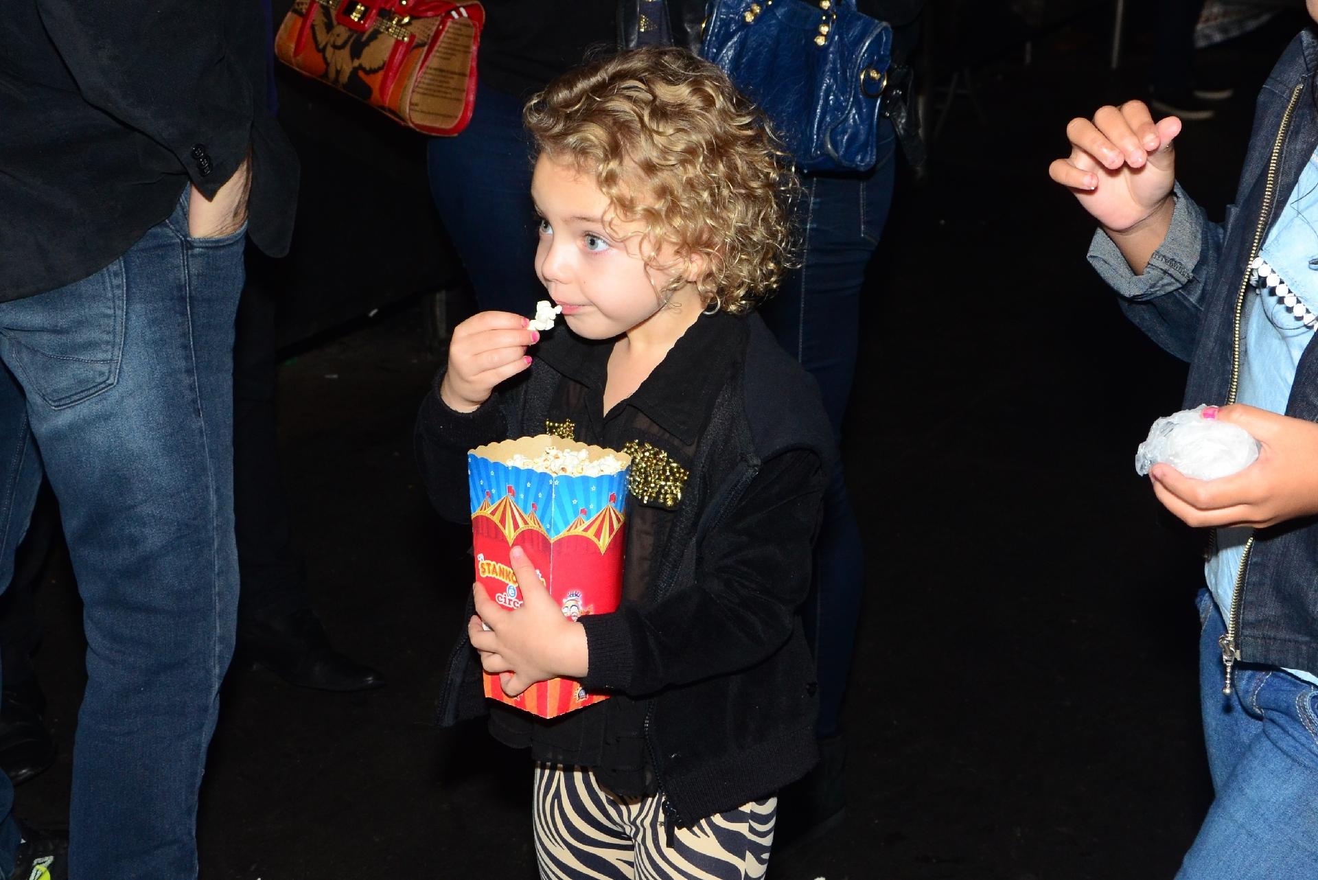 Brenda, filha de Sheila Mello e Fernando Scherer, no Circo Stankowich no Belenzinho em São Paulo - Eduardo Martins/AgNews