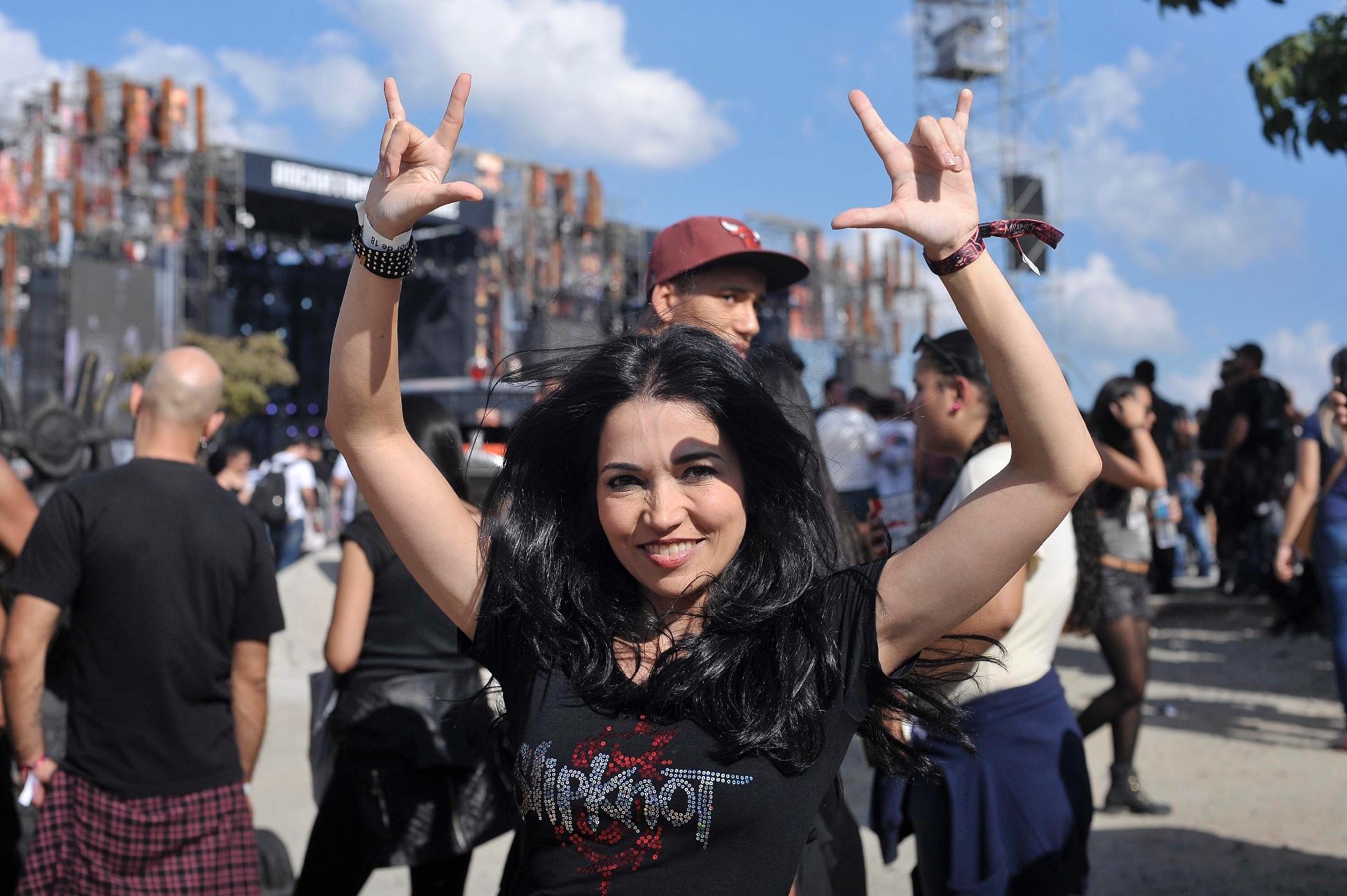 Metaleiros no festival Maximus, em São Paulo - Reinaldo Canato/UOL