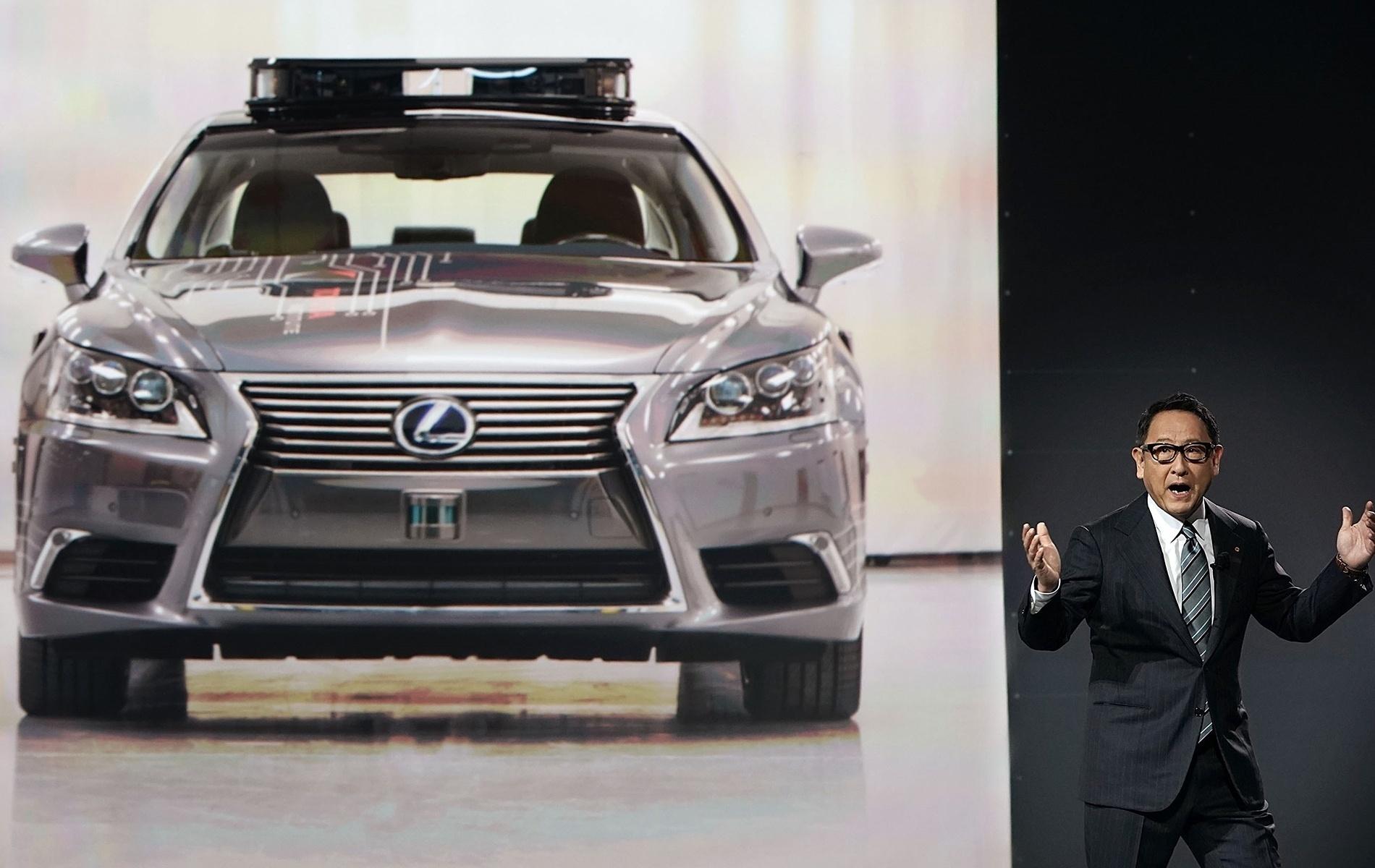 Lexus LS600hL Autônomo - Alex Wong/AFP