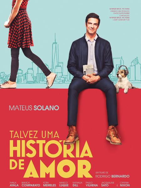 Pôster do filme "Talvez Uma História de Amor" - Fernando Pereira/Divulgação