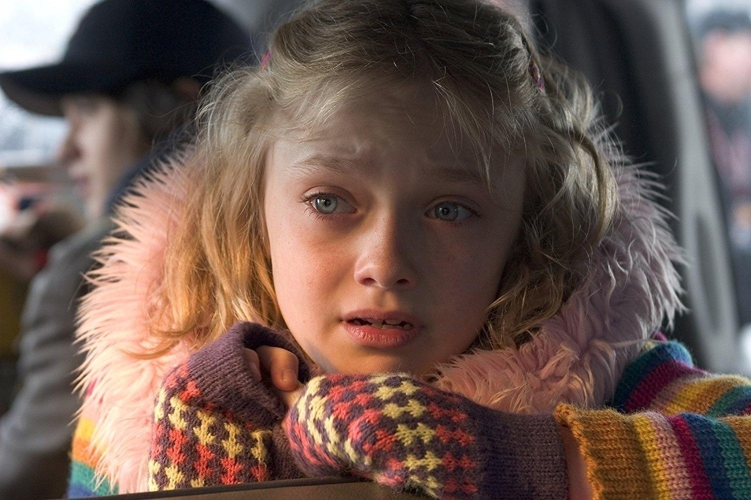 Dakota Fanning em cena de "Guerra dos Mundos" (2005) - Divulgação