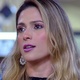 Nadja Pessoa fala com o apresentador Marcos Mion durante formação de roça - Reprodução/RecordTV