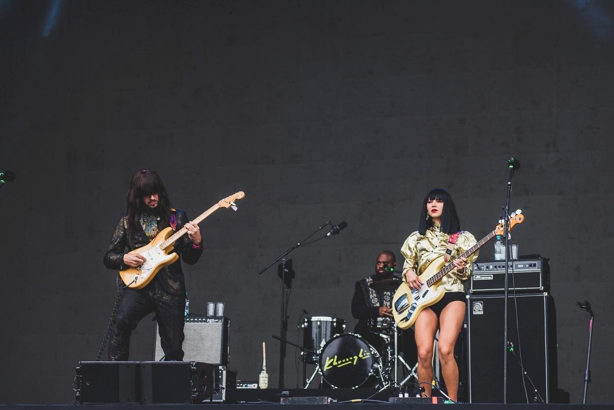 Trio texano do Khruagbin se apresenta no Popload Festival, em São Paulo - Anne Karr/UOL