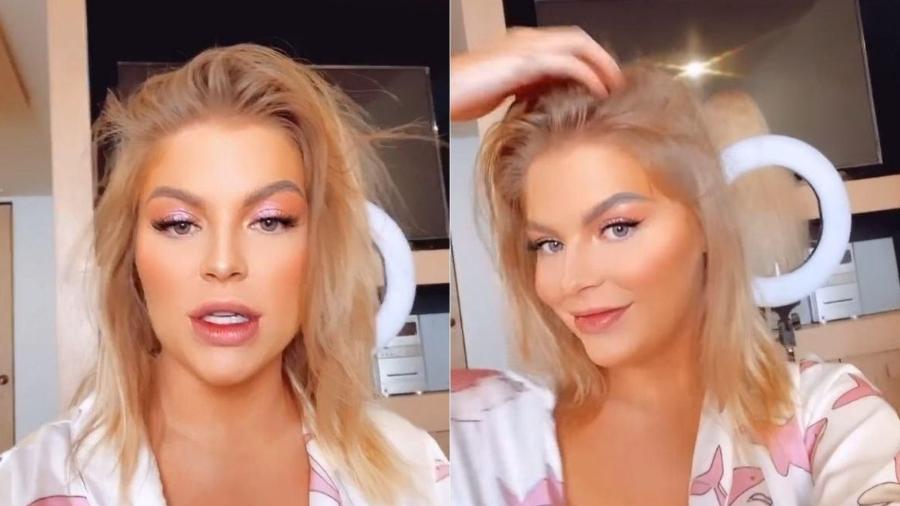 Luísa Sonza aparece de cabelos curtos no Instagram - Reprodução/Instagram