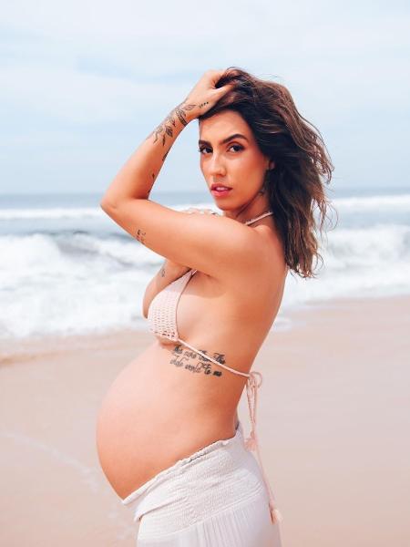 Gabi Brandt faz ensaio grávida do segundo filho - Reprodução/Instagram