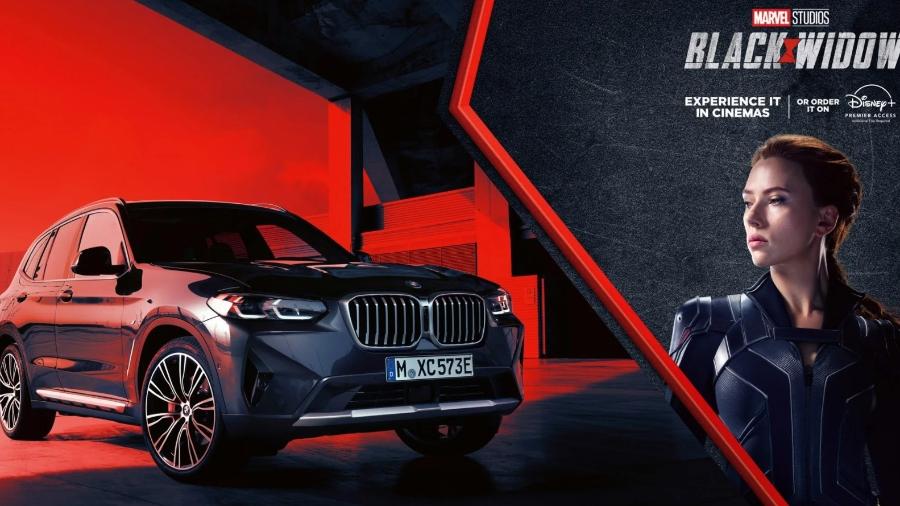 BMW X3 em Viúva Negra - Divulgação