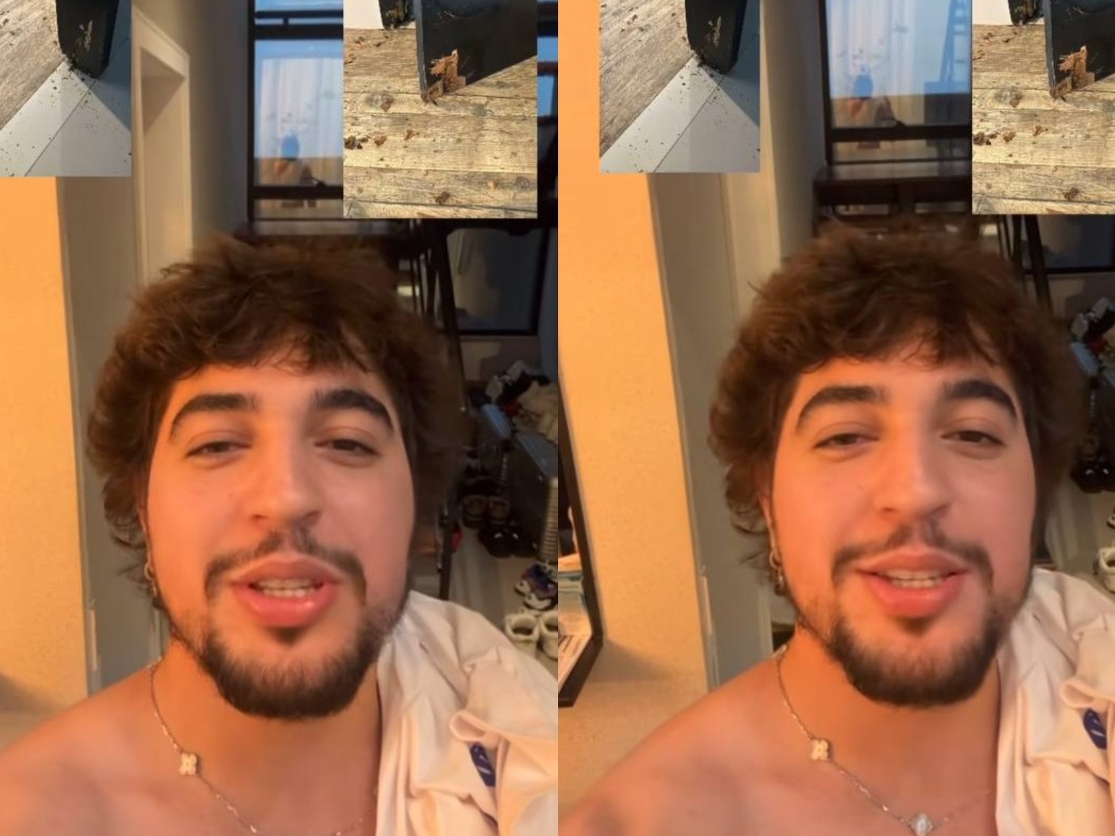 Nattan celebra estrago na casa de Henrique e Juliano após roubo de cães