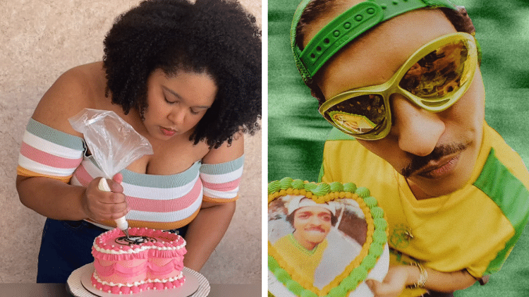 A confeiteira Milene Oliveira, da Piri Confeitaria, foi responsável pelo bolo de aniversário de Bruno Mars