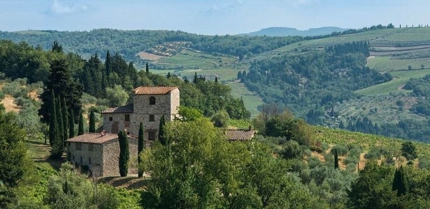 O imóvel fica na linda região que cerca Siena, na Toscana - Divulgação/Handsome Properties