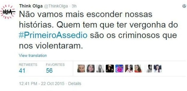 #primeiroAssedio; think Olga; masterchef brasil junior - BBC - BBC