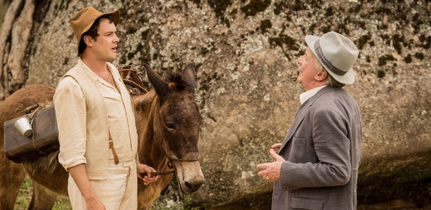 Pancracio e Candinho em cena de "Êta Mundo Bom" - João Cotta/Divulgação/TV Globo - João Cotta/Divulgação/TV Globo