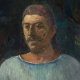 Paul Gauguin, Autorretrato (perto do Gólgota), 1896, óleo sobre tela, 76 x 64 cm - Acervo do Masp