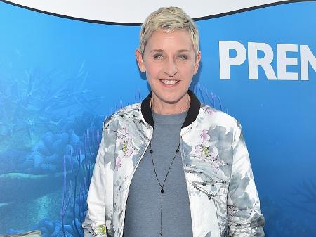 A apresentadora e humorista Ellen Degeneres - Getty Images