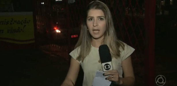 Jornalista da Globo é assaltada durante reportagem sobre falta de segurança - Reprodução/TV Paraíba/TV Globo
