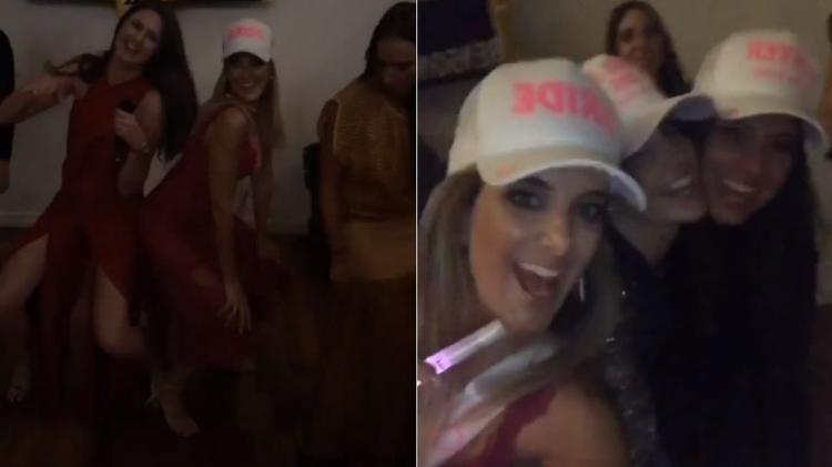 Ticiane Pinheiro se esbalda em festa  - Reprodução/Instagram - Reprodução/Instagram