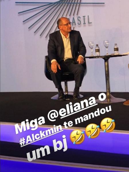 Angélica ri de gafe cometida por Alckmin - Reprodução/Instagram - Reprodução/Instagram