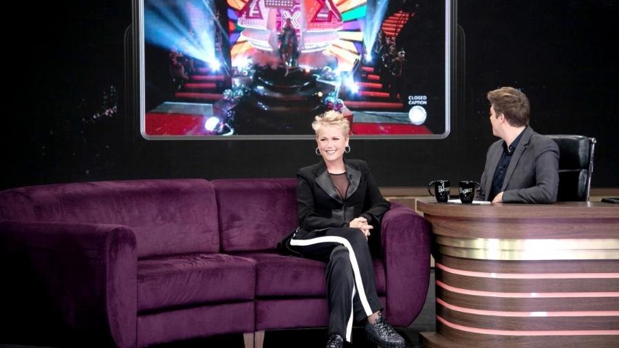 Xuxa no programa do Porchat - Marcus Godoy/Record TV/Divulgação