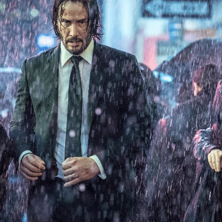 Keanu Reeves em foto oficial de "John Wick: Capítulo 3" - Reprodução/Entertainment Weekly