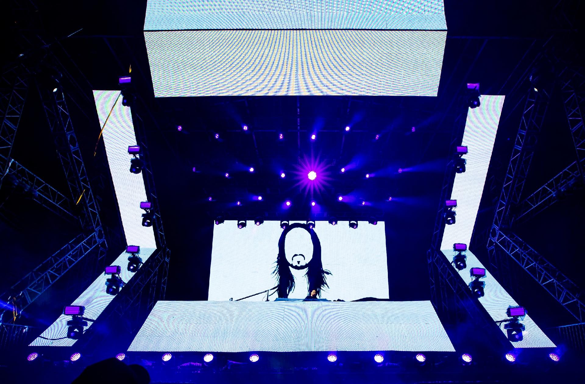 Steve Aoki se apresenta no Lollapalooza Brasil 2019, no Autódromo de Interlagos, em São Paulo - Mariana Pekin/UOL