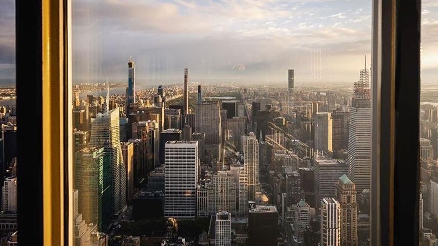 As reformas ainda estão em andamento no Empire State Building - Instagram/empirestatebldg