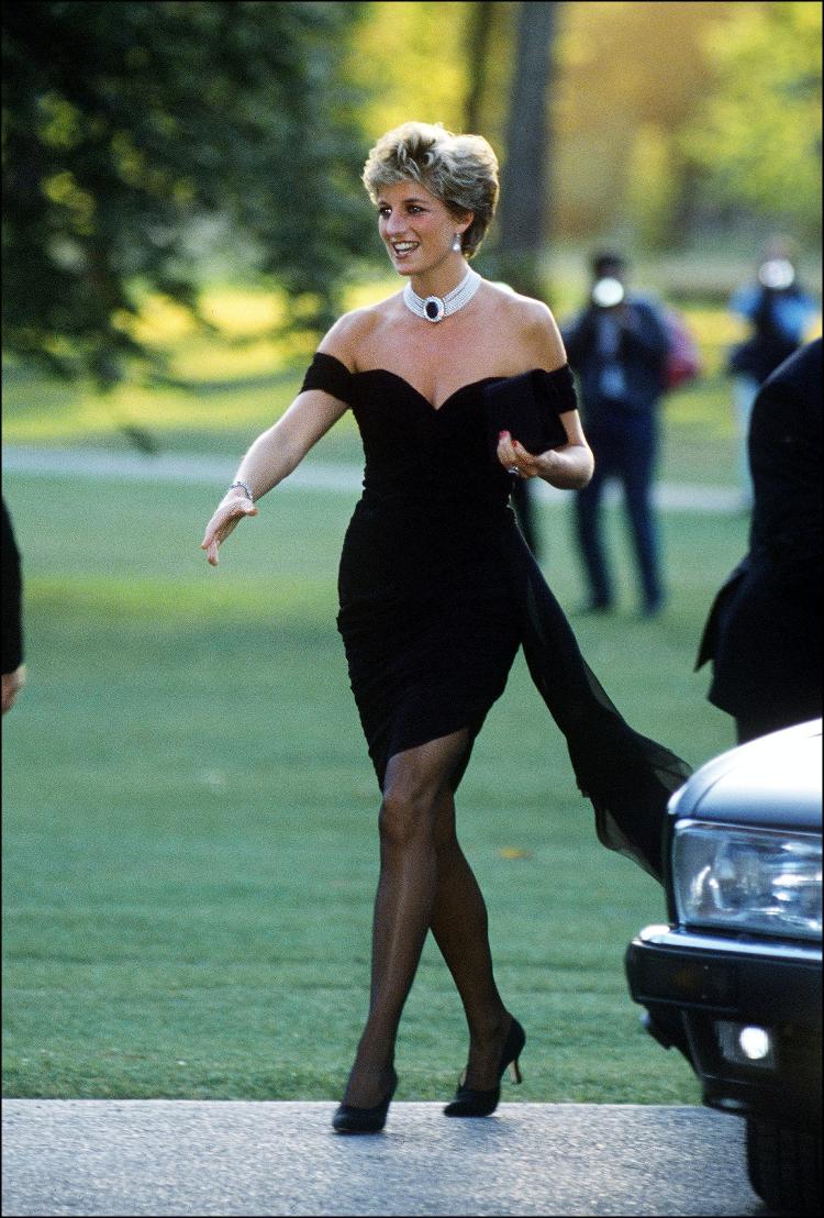 Lady Di com o "vestido da vingança" - Getty Images - Getty Images