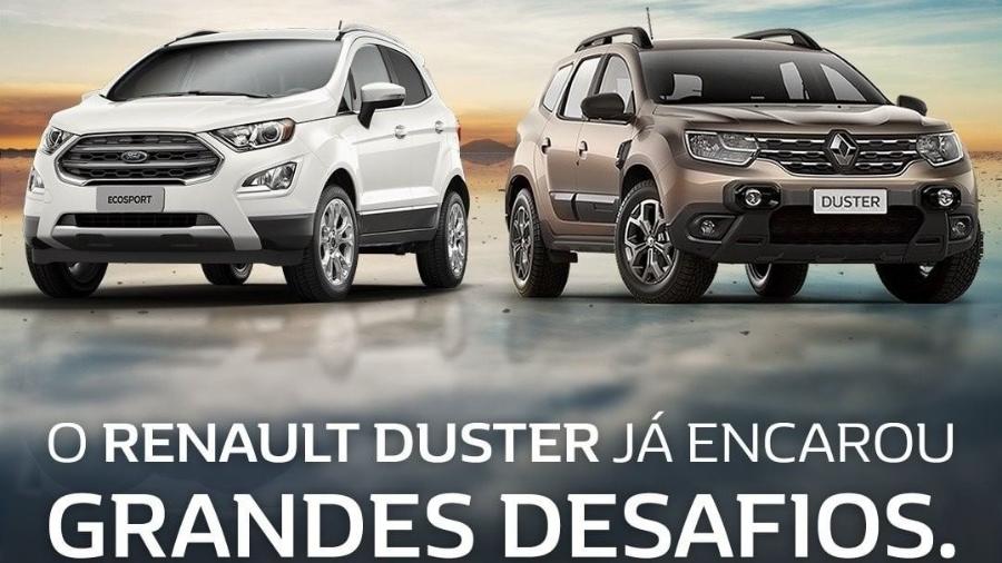 Renault Duster homenageia fim do Ford EcoSport - REPRODUÇÃO