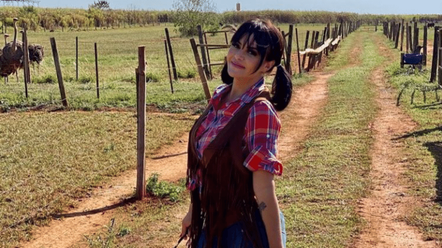 Valentina Francavilla está em A Fazenda 2021 - Reprodução / Instagram